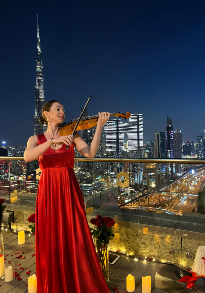 Marriage Proposal With Violinist